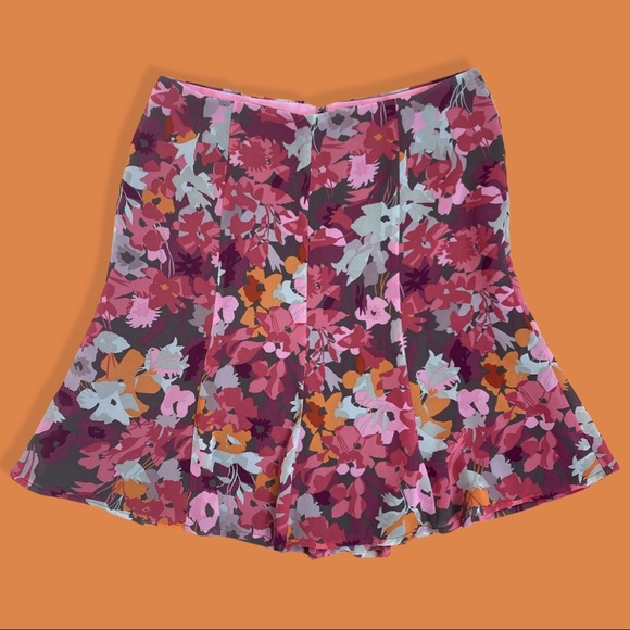 Old Navy Skirts Pleated Floral Mini Skirt Poshmark